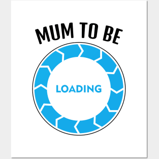 Mum To Be, Funny Design Posters and Art